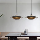 Modern Aluminum Chandelier Hanging Lamp for Kitchen Dining Room by Axyaa