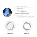 Axyaa LED Fairy Lights Battery Operated Copper Wire String Lights for Outdoor Events