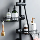 Axyaa Bathroom Faucet Shower Shelf Soap Holder Organizer