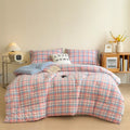 Axyaa Fluffy Warm Duvet Insert: Thick Autumn Winter Comforter Quilt for Bed