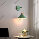 Axyaa Color Iron Wall Lamp for Living Room, Bedroom, Hallway - Retro Creative LED Lighting