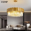 Axyaa Luxury Crystal Chandelier for Home Living Room and Dining Room