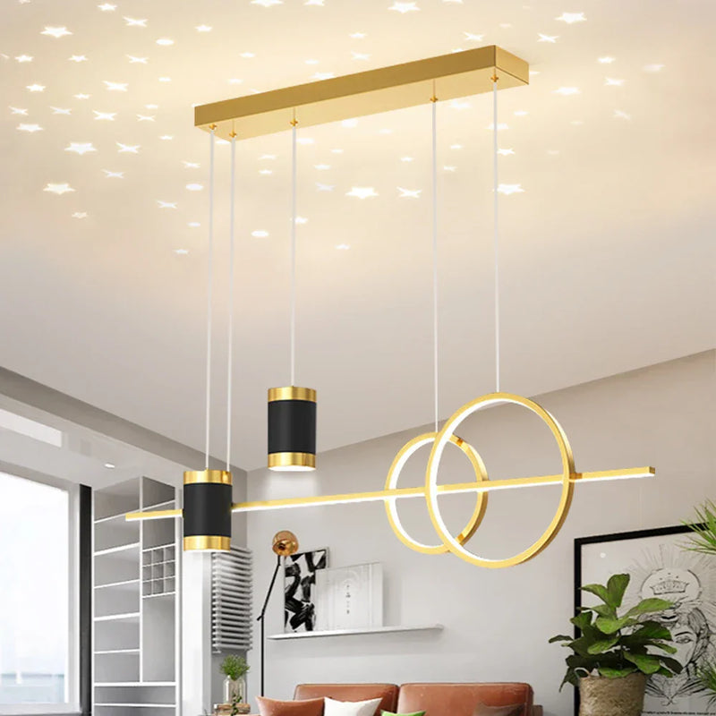 Axyaa Nordic LED Pendant Chandelier for Living Room Kitchen Home Lighting