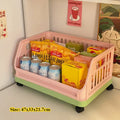 Axyaa Desk Color Storage Basket Organizer with Wheels