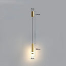 Axyaa Black Gold LED Pendant Light Chandelier for Living Room Bedroom