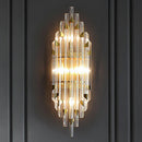 Axyaa Crystal Wall Lamp: Elegant Lighting for Home, Hotel, or Banquet Hall