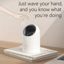 Axyaa Desktop Induction Trash Can: Mini Size, High Value, Touchless Garbage Bin