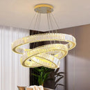 Axyaa Crystal Chandelier Pendant Light for Living Room Dining Room Ceiling Lighting