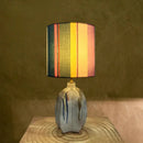 Axyaa Color Blocking Carambola Ceramics LED Table Lamp - Modern Home Lighting