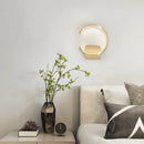 Axya Modern Nordic LED Wall Lamp in Black, White, or Golden Finish for Home Decor