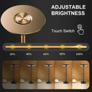 Axyaa Wireless LED Desk Lamp Portable Dimming Touch USB Reading Lamp