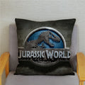 Axyaa Jurassic Park Dinosaur Print Pillow Cover - Super Soft Home Decor Case