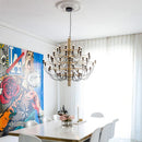 Axyaa Modern Nordic Italian Midsummer Fruits Chandeliers for Living Room