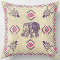 Axyaa Floral Landscape Square Pillowcase