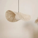 Axyaa Wabi Sabi Straw Hat Pendant Light - Stylish LED Lighting for Home and Cafe