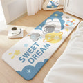Axyaa Minimalist Bedroom Lamb Wool Floor Mat