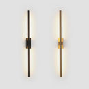 Axyaa Luxury LED Wall Lamp for Living Room Bedroom Corridor Hotel - Black Gold Palette