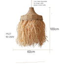 Axyaa Woven Rattan Grass Pendant Lamps - Handmade, Natural, Japanese-Inspired