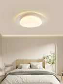 Axya Cream Style Cobblestone Ceiling Light for Master Bedroom