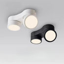 Axyaa Double-Head LED Ceiling Spotlight with Adjustable Angle