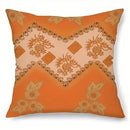 Colorful Geometric & Floral Patterned Pillow Cover by Axyaa for Sofa, Bedroom, Car
