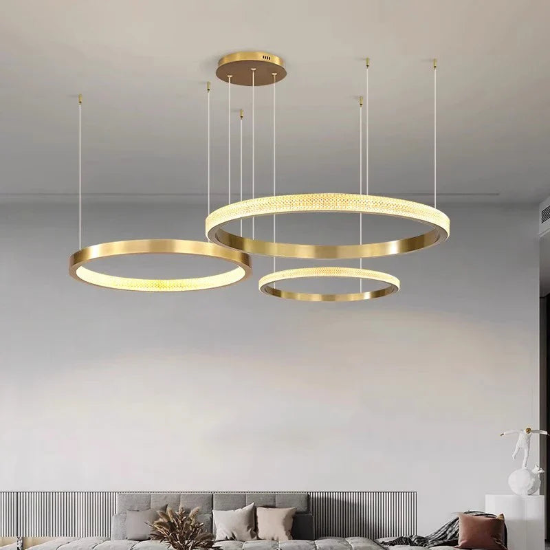 Axyaa Modern LED Chandeliers for Home Decor and Indoor Lighting