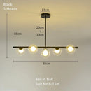 Axyaa LED Glass Ball Chandeliers for Home Decor & Kitchen Lighting