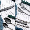 Axyaa Stainless Steel Cutlery Set - Elegant Dinnerware Collection - 72 Pieces