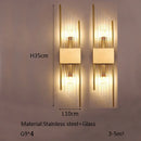 Axyaa Gold LED Wall Lamp for Designer Home Lighting