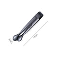 Axyaa Stainless Steel Ice Clip Tongs - Multiuse Café Tool for Kitchen, Party, Restaurant