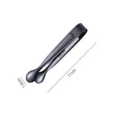 Axyaa Stainless Steel Ice Clip Tongs - Multiuse Café Tool for Kitchen, Party, Restaurant