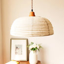 Axyaa Wabi Sabi Fabric Chandelier for Chic Ambiance in Home, Restaurant, or Hotel