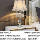 Axyaa Crystal Table Lamp for Luxurious Living Room, Bedroom & Study