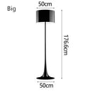 Axyaa Mushroom Designer Floor Lamp E27 for Living Room Bar Restaurant Decor White Black