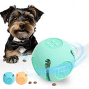 Axyaa Silicone Dog Toy Food Ball Interactive Slow Feeder Tooth Cleaning, Pet Supplies