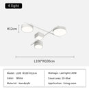 Axyaa Modern Minimalist Geometry LED Ceiling Lamp for Living Room, Dining Room, Study, Bedroom
