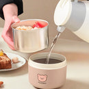 Axyaa Stainless Steel Thermal Lunch Box Insulated Food Jar Sealed Bento Box