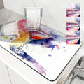 Axyaa Square Anti-Slip Absorbent Drain Pad for Dishes and Cups