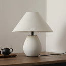 Axyaa Retro Japanese Style Pottery Table Lamp for Zen Living Room Decor