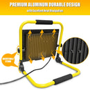 Axyaa Skyworld 30-200W LED Portable Work Light, Adjustable Floodlight 110V 220V