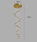 Axyaa Ring LED Pendant Light Chandeliers for Modern Home Decor & Indoor Lighting