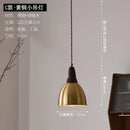 Axyaa Metal Wood Pendant Light: Modern Nordic Artistic Dining Room Lamp