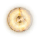 Axyaa Alabaster Marble Wall Sconce - Modern Luxury Wall Light for Bedroom & Living Room