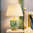 Axyaa Ceramic Copper Table Lamp - Elegant Lighting Solution for Home and Office