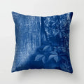 Blue Pattern Cushion Cover 45*45cm Pillowcase for Bedroom Sofa Home Decor by Axyaa