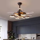 Axyaa Kids Bedroom Ceiling Fan with Remote Control and LED Light