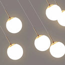 Axyaa Nordic Pendant Lights Indoor Chandelier for Dining Room Living Stair Lamp