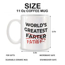 Best Farter Ever Mug from Axyaa - Funny Fathers Day Gift
