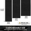 Axyaa Heavy Duty Dirt Trapper Entryway Doormat, Custom Size Indoor Outdoor Floor Mat
