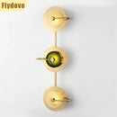 Axyaa Modern Luxury Glass Wall LED Lamp for Bedroom, Living Room, and Hotel Decoration